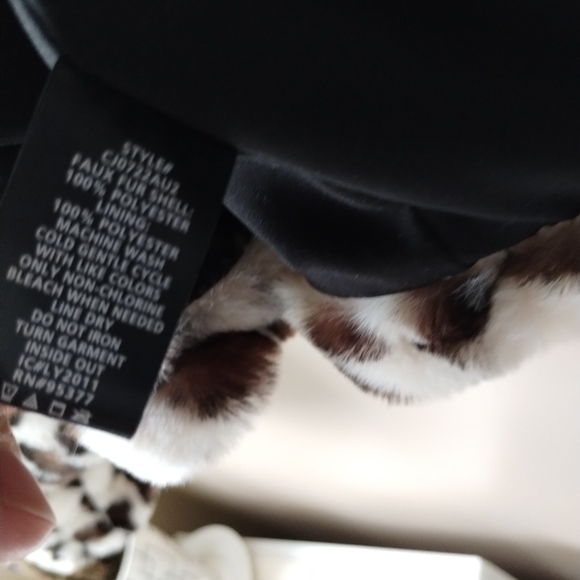 Sanctuary Leopard Print Teddy Jacket S/M - Picture 8 of 9